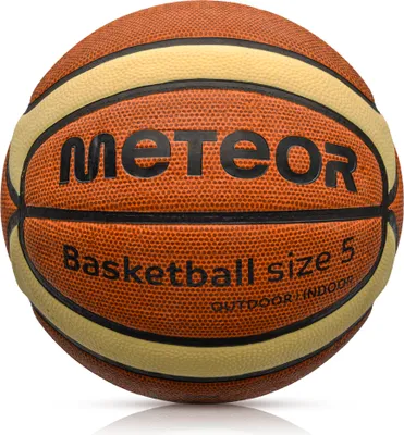 Produktbild von meteor Cellular Kinder Basketball #5 braun/creme