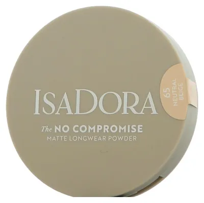 Produktbild von IsaDora No Compromise Matte Longwear Powder 65 Neutral Beige (8 g)