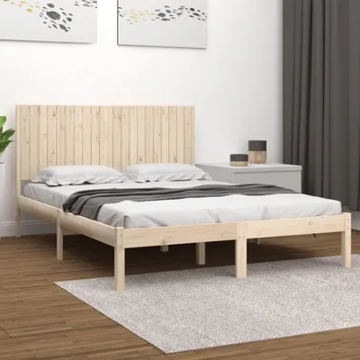 Produktbild von Design Möbel Massivholzbett Kiefer 200x200 cm - 2024 Neu