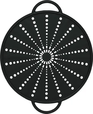Image de Emsa Couvercle anti-éclaboussures 26 cm Silicone Anthracite