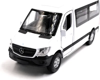Zdjęcie produktu dla Onwomania Mercedes Benz Sprinter Window White Model samochodu 1:34