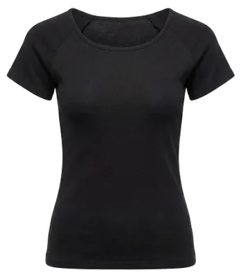 Image de T-shirt pour femmes DULCEY - noir, taille XS