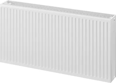 Produktbild von Mexen C33 Flachheizkörper 600 x 800 mm, seitliche Anschlüsse, 1868 W, weiß - W433-060-080-00