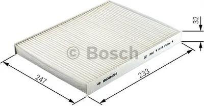 Produktbild von Bosch Filter, Innenraumluft  1 987 432 368