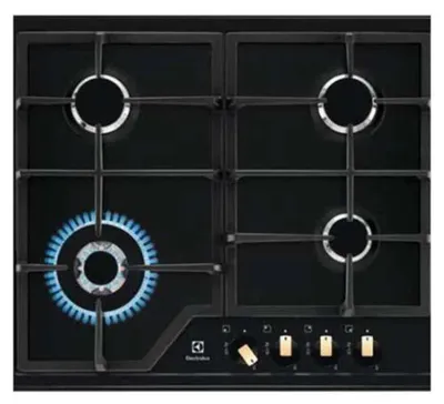 Produktbild von Electrolux Egs6436rk Gasherd 60 Cm 4 Brennern Schwarz  Schwarz One Size
