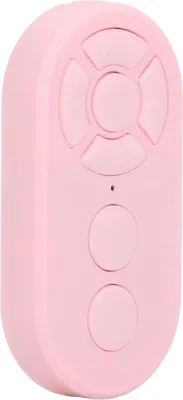Obrázek produktu pro Dálkové ovládání selfie tlačítka typu C dobíjecí BT 10 m / 32,8 stop Clicker pro elektronickou knihu video záznamu Pink