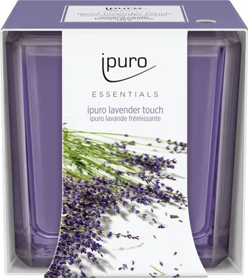 Produktbild von ipuro ESSENTIALS lavender touch, Quadratisch, Lavendel, Zitrus, Blume, Lavendel, Minze, Moschus