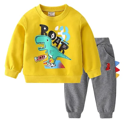 Produktbild von Jungen Trainingsanzug mit Dinosaurierdruck