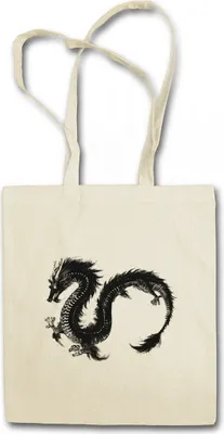 Produktbild von Urban Backwoods Chinese Dragon III, Stofftasche, Farbe: Beige