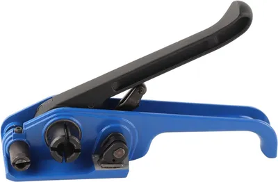 Produktbild von Manuelle Umreifungsmaschine - Stahlband Spanner - Crimper/Schneider - Geeignet für PET/PP Band - 16-19mm - Langlebig und Verschleißfest - Bandspanner