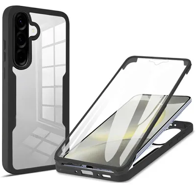 Obrázok produktu pre Techsuit – ColorVerse 360 Series + Screen Protector 360° ochranné puzdro s ochranou displeja pre Samsung Galaxy A37 5G – čierne