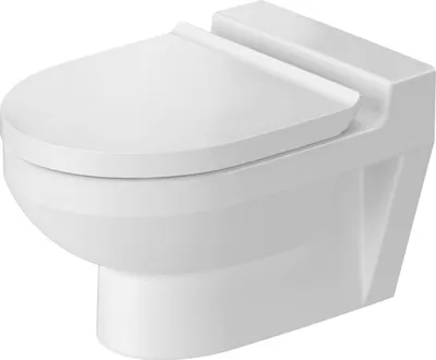 Produktbild von Duravit Wand-WC, Tiefspüler No. 1 32,5x48cm, 4,5 l, riml, f Kind., w H gl