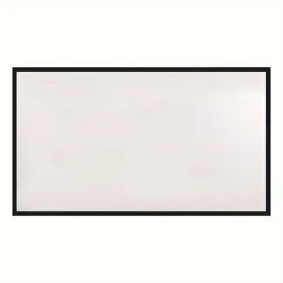 Immagine prodotto di Schermo per proiettore - Schermo di proiezione - Schermo per proiettore - Schermo per presentazioni - Schermo per cinema - 100 pollici