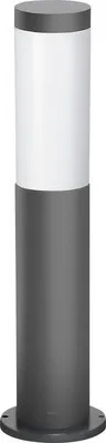 Produktbild von Philips Utrecht Sockel-/Wegeleuchte, 20 W, E27, ohne Leuchtmittel, Anthrazit, Edelstahl, Terrasse, Garten, I, Modern, Garten, Terrasse