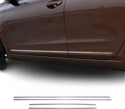Image de Baguette protection Latérale de porte pour Skoda Rapid 2012-2019 en acier inox