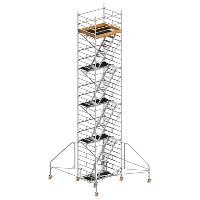 Produktbild von Layher Rollgerüst Uni Komfort 10,20 m AH