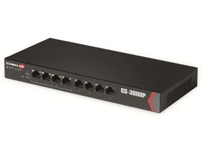 Obrázek produktu pro Edimax Pro GS-3008P - Switch - Smart - 8 x 10/100/1000 (4 PoE+)