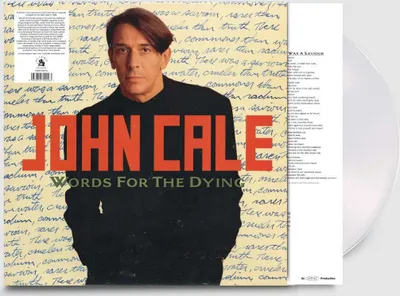 Produktbild von John Cale: Words For The Dying (Limited Edition) (Clear Vinyl) - - (LP / W)