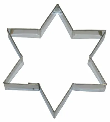 Productafbeelding van Uitsteekvorm ster, 95x110 mm, roestvrij staal
