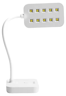 Productafbeelding van Semilac UV/LED nagellamp 12W – Flexibele spotlamp met timer en 10 LED's voor nagels