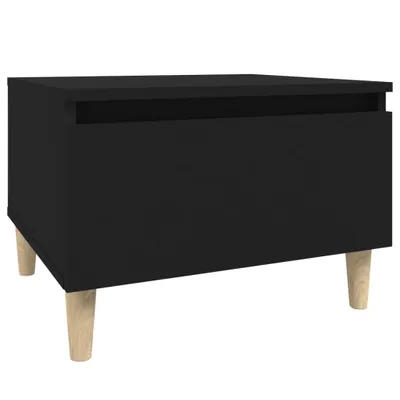 Produktbild von Möbel Sofatisch/Beistelltische - elegante Design - Schwarz 50x46x35 cm Holzwerkstoff - für Wohnzimmer, Eingang CLORIS1720290