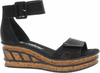 Zdjęcie produktu dla Sandały damskie Rieker 68194-00 schwarz 38