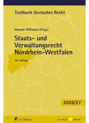 Immagine prodotto di Staats- und Verwaltungsrecht Nordrhein-Westfalen