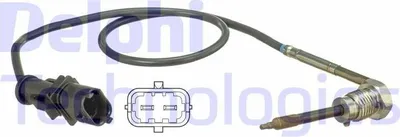 Produktbild von DELPHI TS30110 Abgastemperatursensor für FIAT QUBO (225) 410mm