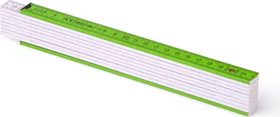 Produktbild von Metrie, Block-52 Zollstock, hellgrün-weiß, 2 m