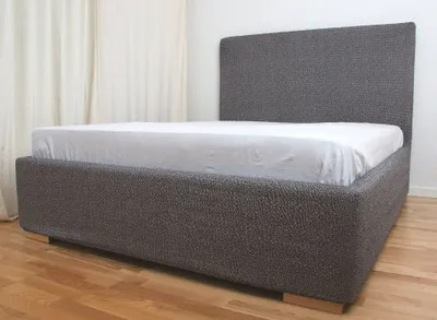 Produktbild von Bestcovers SUPERIOR Bettbezug - hypoallergener Mikrofaserbezug, reinigt und schützt die Möbel länger (grau, vestiletto queen)