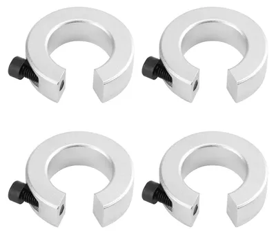 4x SBR16 Wellen-Stopringe, Aluminium, 16 mm Innendurchmesser