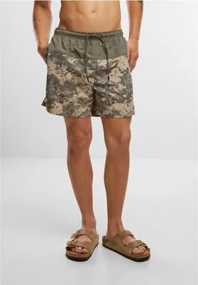 Produktbild von Brandit Swimshort Basic olive/at-digital L