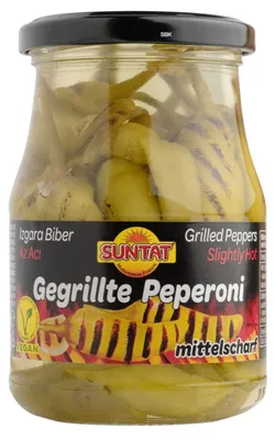 Obrázok produktu pre Suntat Grilled Paprika 320g – Aromatická grilovaná paprika, ideálna do šalátov a stredomorských jedál