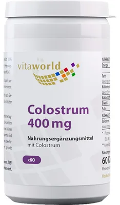 Produktbild von Vitaworld Colostrum 400 mg Kapseln, 60 St. Kapseln