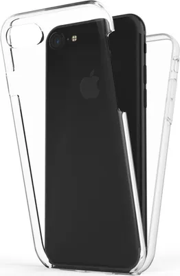 Obrázok produktu pre NALIA 360° puzdro na mobilný telefón pre iPhone SE 2022 / SE 2020 / 8 / 7, ochranný kryt Transparent