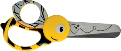 Produktbild von FISKARS® Kinderschere mit Tiermuster Biene - 13 cm
