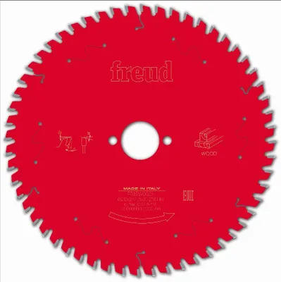 Image de Lame pour scie circulaire portative FREUD - Ø210 2,4/1,8 AL30 Z56 BA 5° - F03FS09724 -FR15W002H