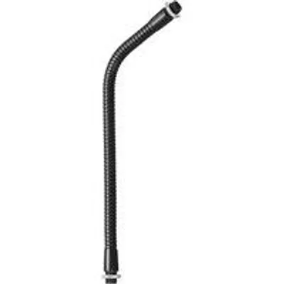 Obrázek produktu pro Mikrofon s ohebným ramenem – 25 cm – černý – kovový
