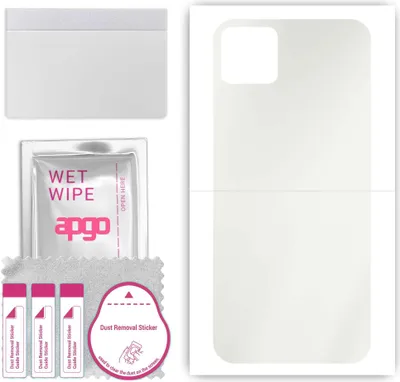 Produktbild von apgo Rückseite Schutzfolie, Matt, kompatibel mit Cubot X20 Pro, Hinten Hydrogel-Displayschutzfolie mit Positionierhilfe, kratzfest, einfache Montage