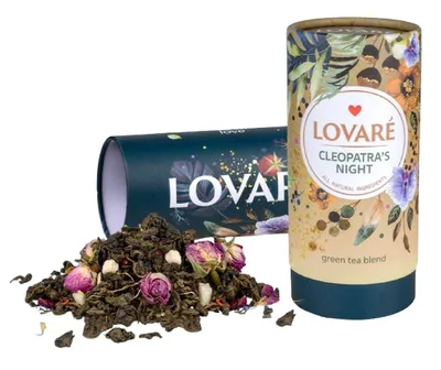 Image de Thé Lovare "La nuit de Cléopâtre", vert, 80g