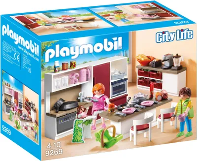 Immagine prodotto di PLAYMOBIL 9269 City Life Grande cucina di famiglia