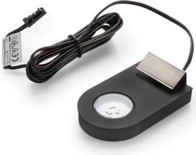 Produktbild von Duo Farbwechsel LED, Lichtboden, Einzelleuchte ohne Schalter, schwarz matt