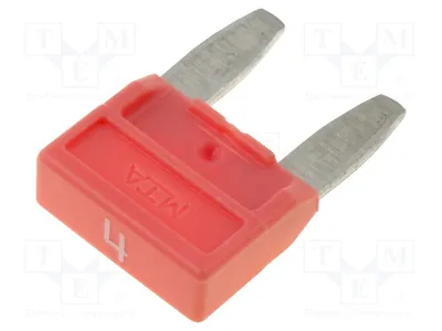 Obrázek produktu pro 10x Pojistka: MINIVAL, MINIVAL, 4A, Mini pojistky pro automobily, 4A, 32V, 11,9mm