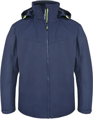 Produktbild von Texel Segeljacke Marineblau L, wasserdicht, winddicht und atmungsaktiv mit verschweißten Nähten