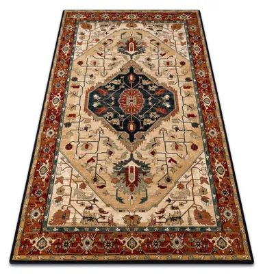 Image de Tapis en laine POLONIA SERAPI rubis clair rouge 170x235 cm