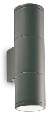 Immagine prodotto di Applique Moderna Gun Alluminio Antracite 2 Luci Gu10