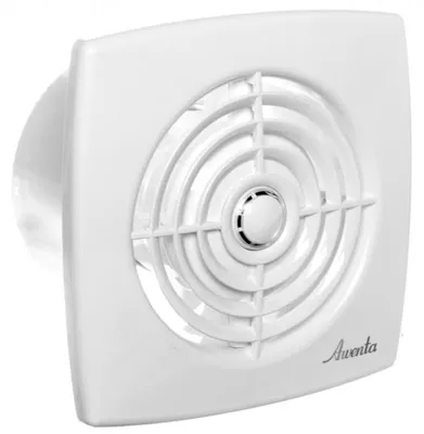 Produktbild von Abluftventilator 120 mm 17 W 150 m³/h 230 V IPX4 weiß Zugschalter E0007848W WA120W