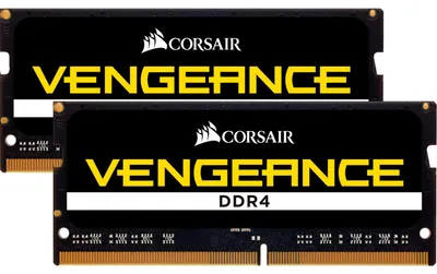Image de SO DDR4  32GB PC 2400 CL16 CORSAIR KIT (2x16GB) Black PCB retail