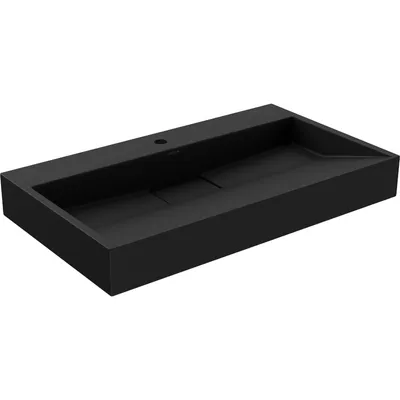 Obrázek produktu pro Mexen Ava umyvadlo na desku z konglomerátu 1/O 80 x 46 cm, Černá - 23018071