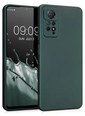 Produktbild von kwmobile Handyhülle für Xiaomi Redmi Note 11 Pro / Note 11 Pro (5G) / Note 12 Pro (4G) Hülle - Silikon Case metallisch schimmernd - Schutzhülle Cover